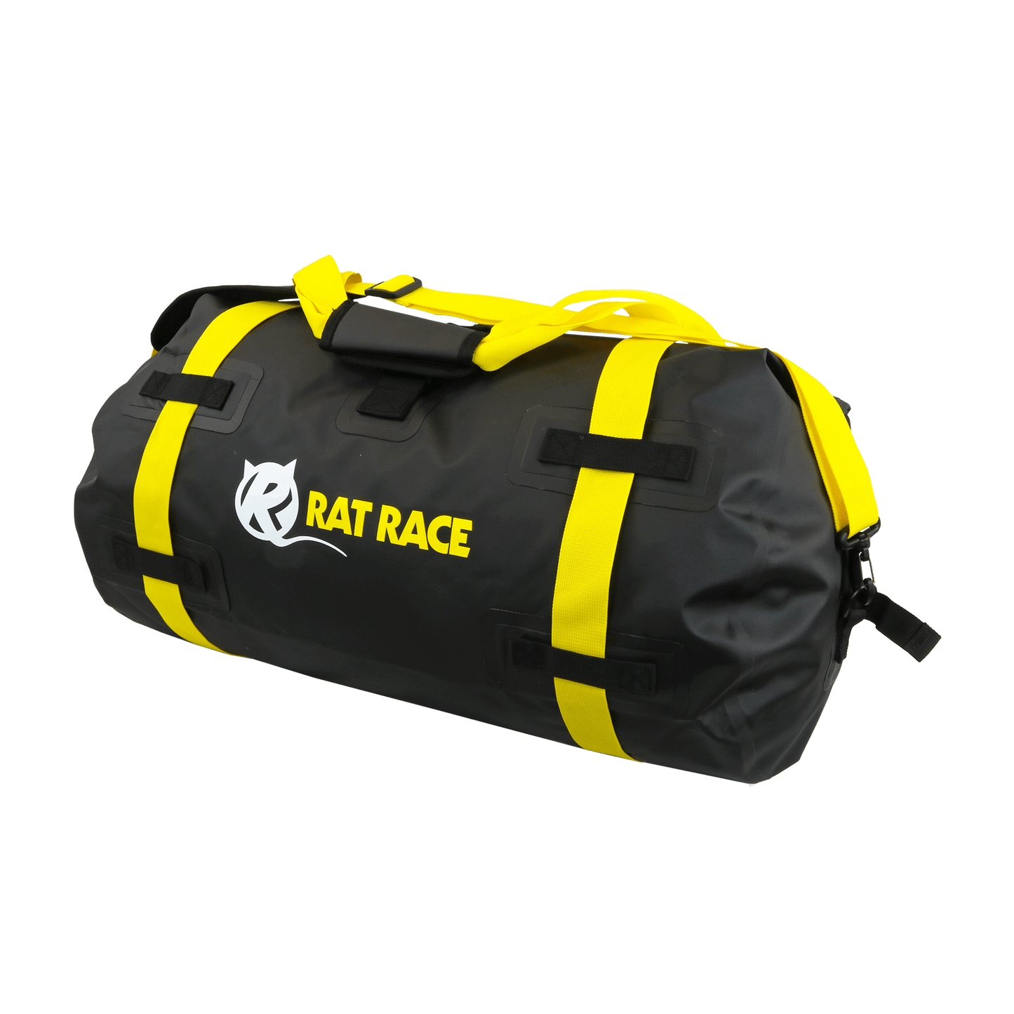 Transition 40 - Roll top 40L Waterproof Duffel Bag - Black/Yellow