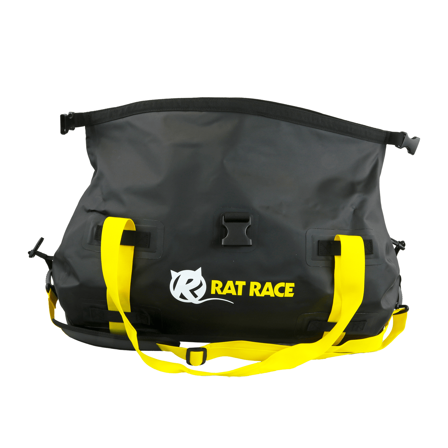 Transition 40 - Roll top 40L Waterproof Duffel Bag - Black/Yellow