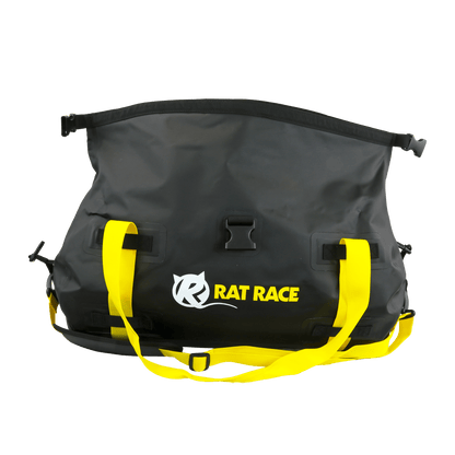 Transition 40 - Roll top 40L Waterproof Duffel Bag - Black/Yellow