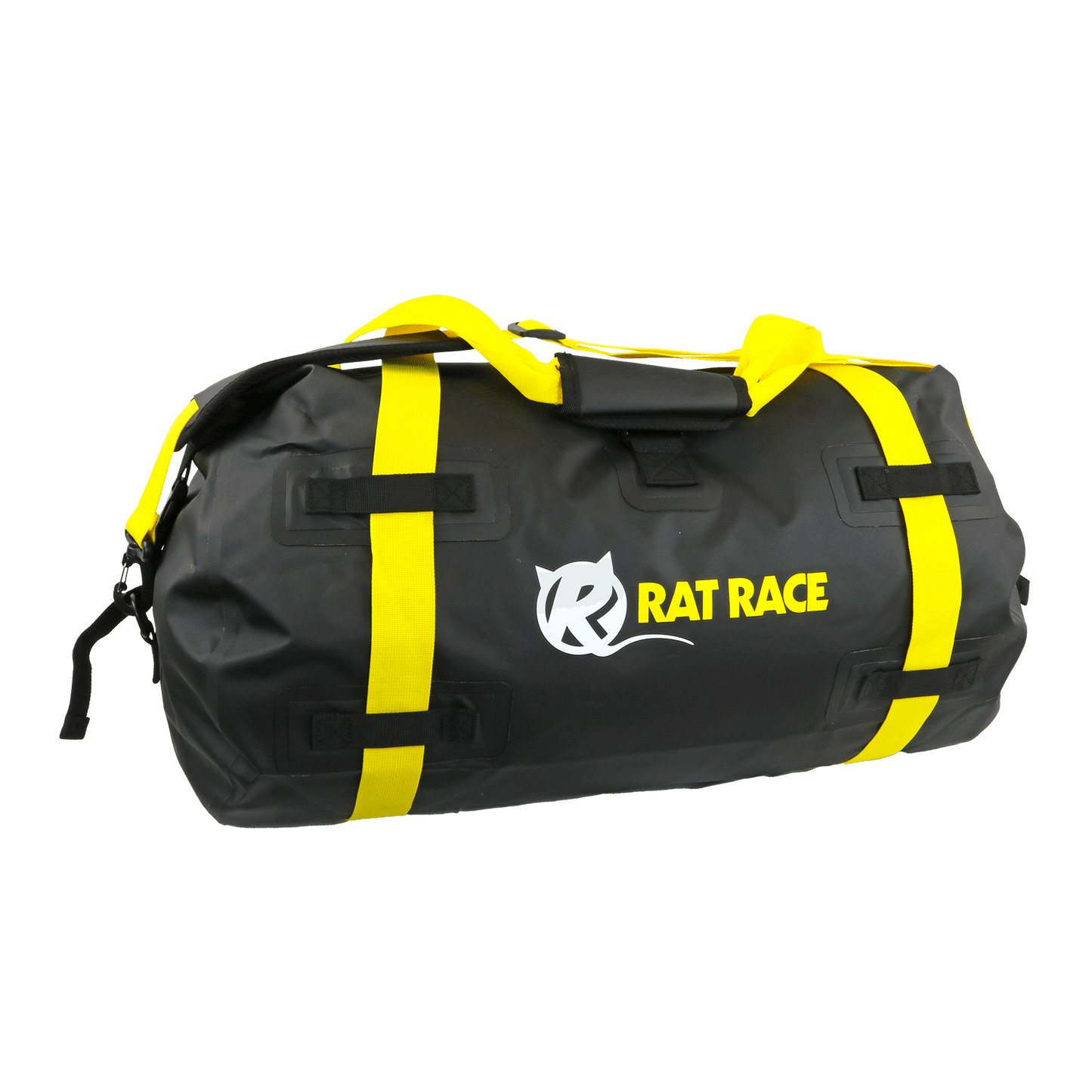 Transition 40 - Roll top 40L Waterproof Duffel Bag - Black/Yellow