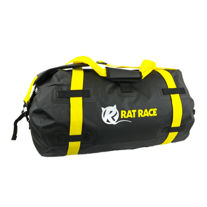 Transition 40 - Roll top 40L Waterproof Duffel Bag - Black/Yellow