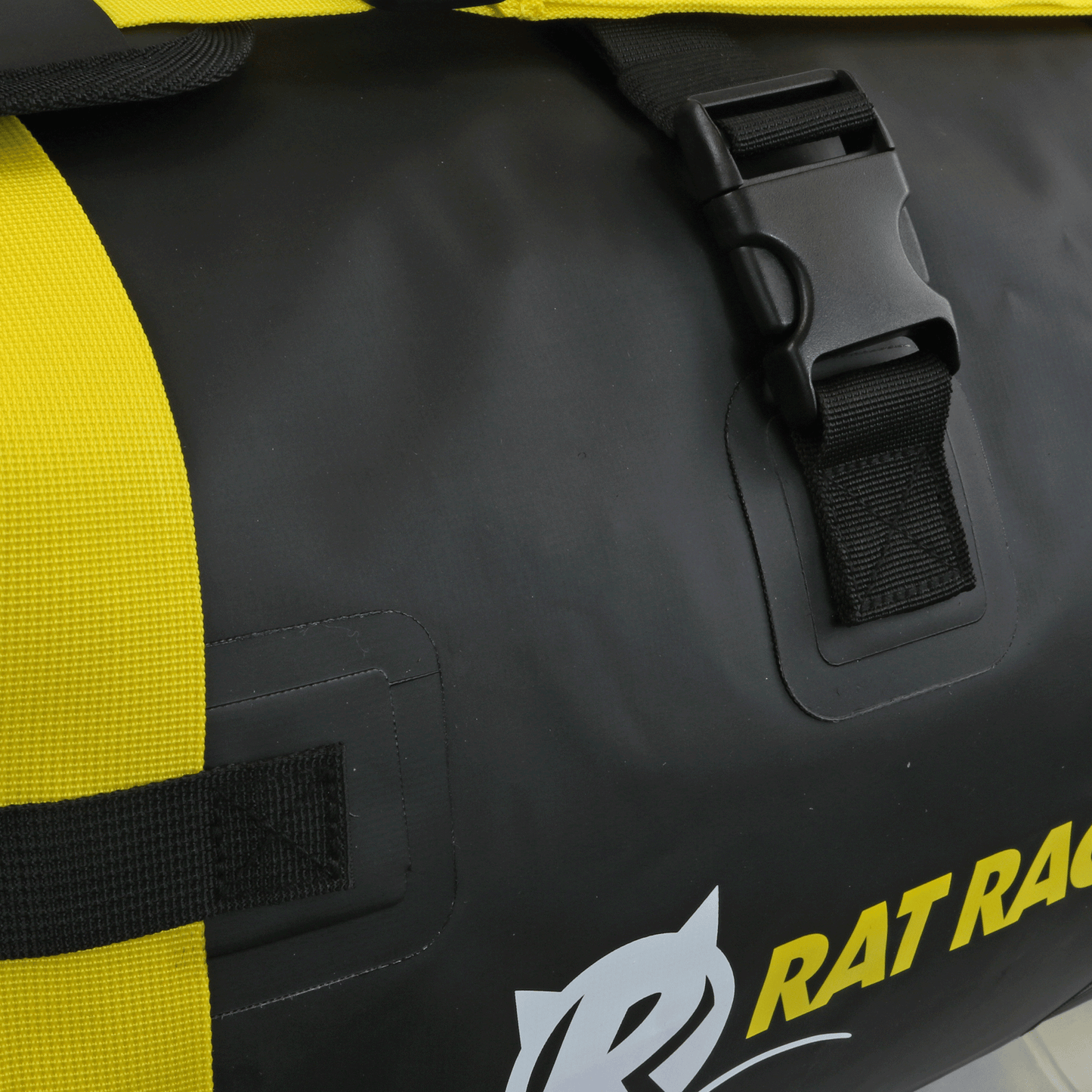 Transition 40 - Roll top 40L Waterproof Duffel Bag - Black/Yellow