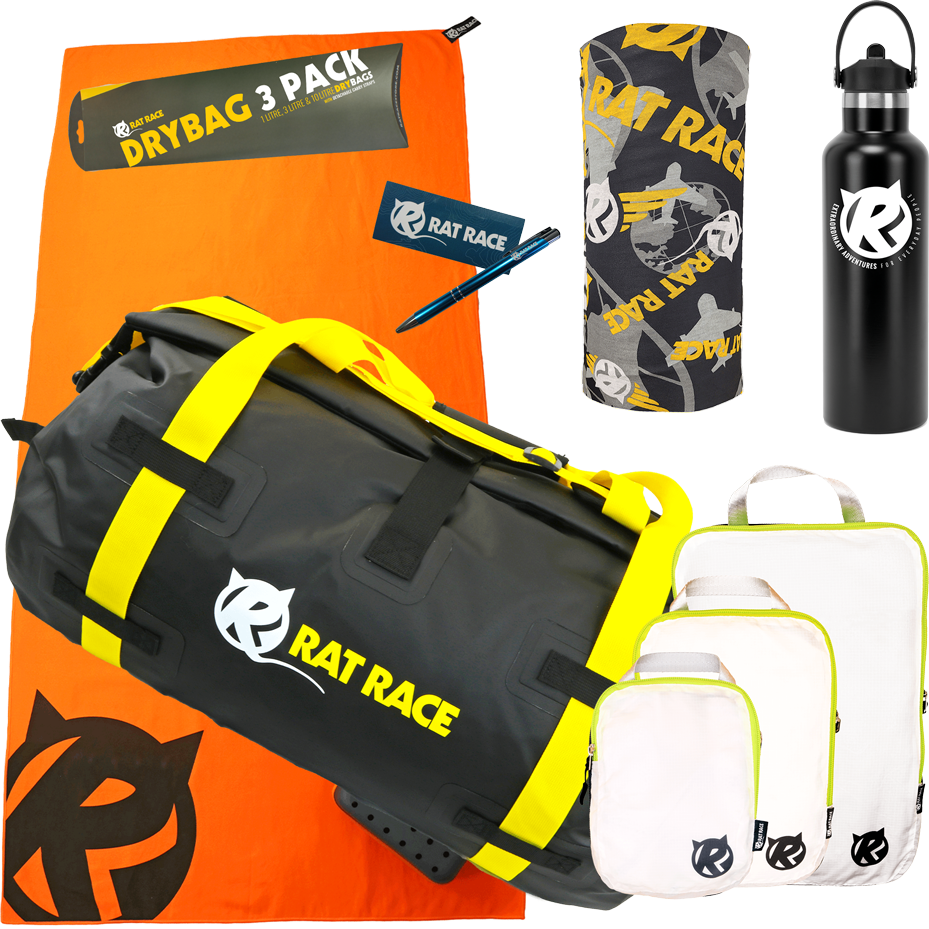 Duffle 40l Black Summer Bundle