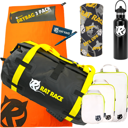 Duffle 40l Black Summer Bundle