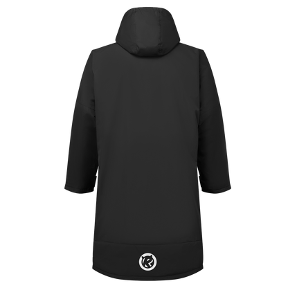 Rat Race All-Seasons Waterproof Changing Robe - Black/Charcoal