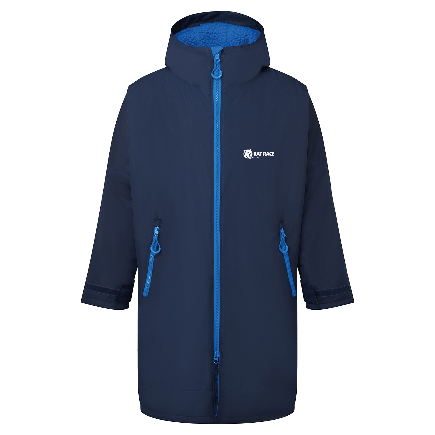 Rat Race All-Seasons Waterproof Changing Robe - Navy/Sapphire