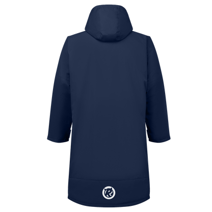 Rat Race All-Seasons Waterproof Changing Robe - Navy/Sapphire