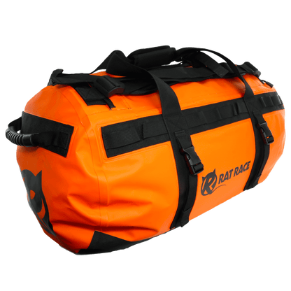 Bucket List Adventure Bag 70L Duffel Bag - Orange - Rat Race Store