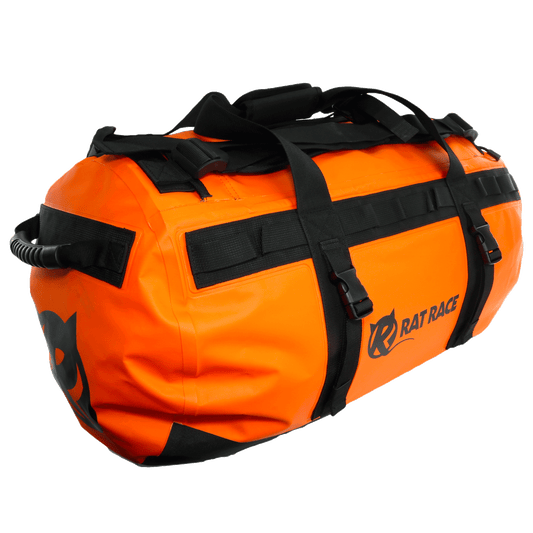 Bucket List Adventure Bag 70L Duffel Bag - Orange - Rat Race Store
