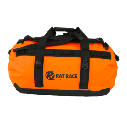 Bucket List Adventure Bag 70L Duffel Bag - Orange - Rat Race Store