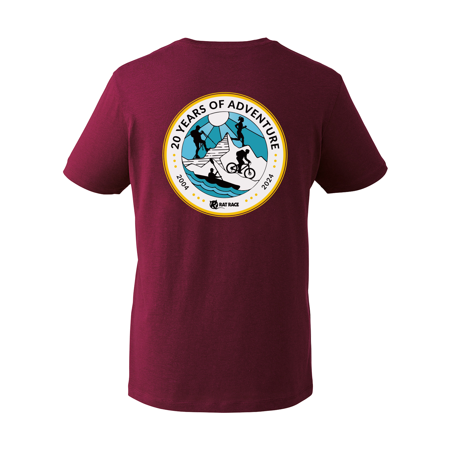 Rat Race 20 Years Of Adventure - Organic T-shirt