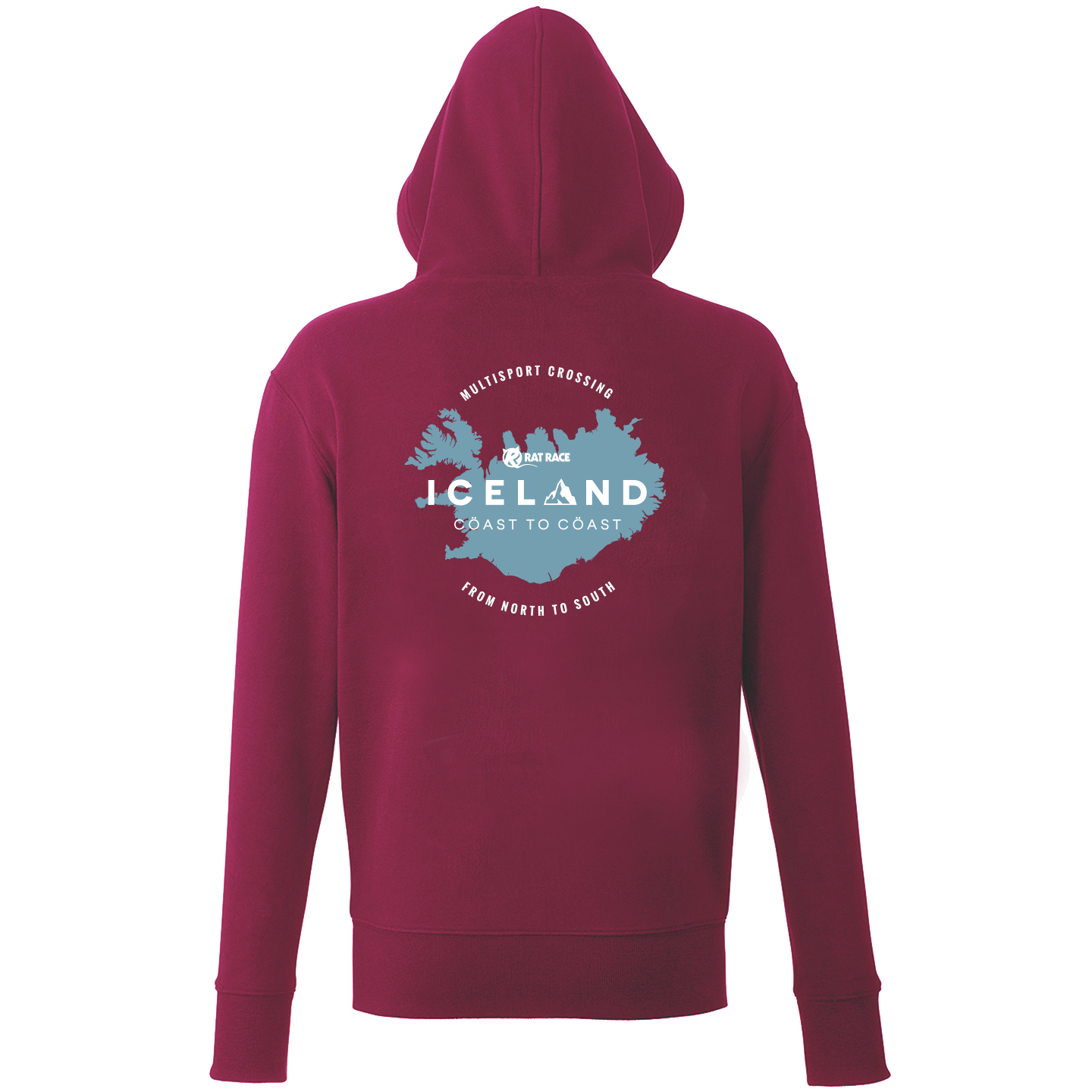 Iceland Coast to Coast Women's Organic Cotton Hoodie