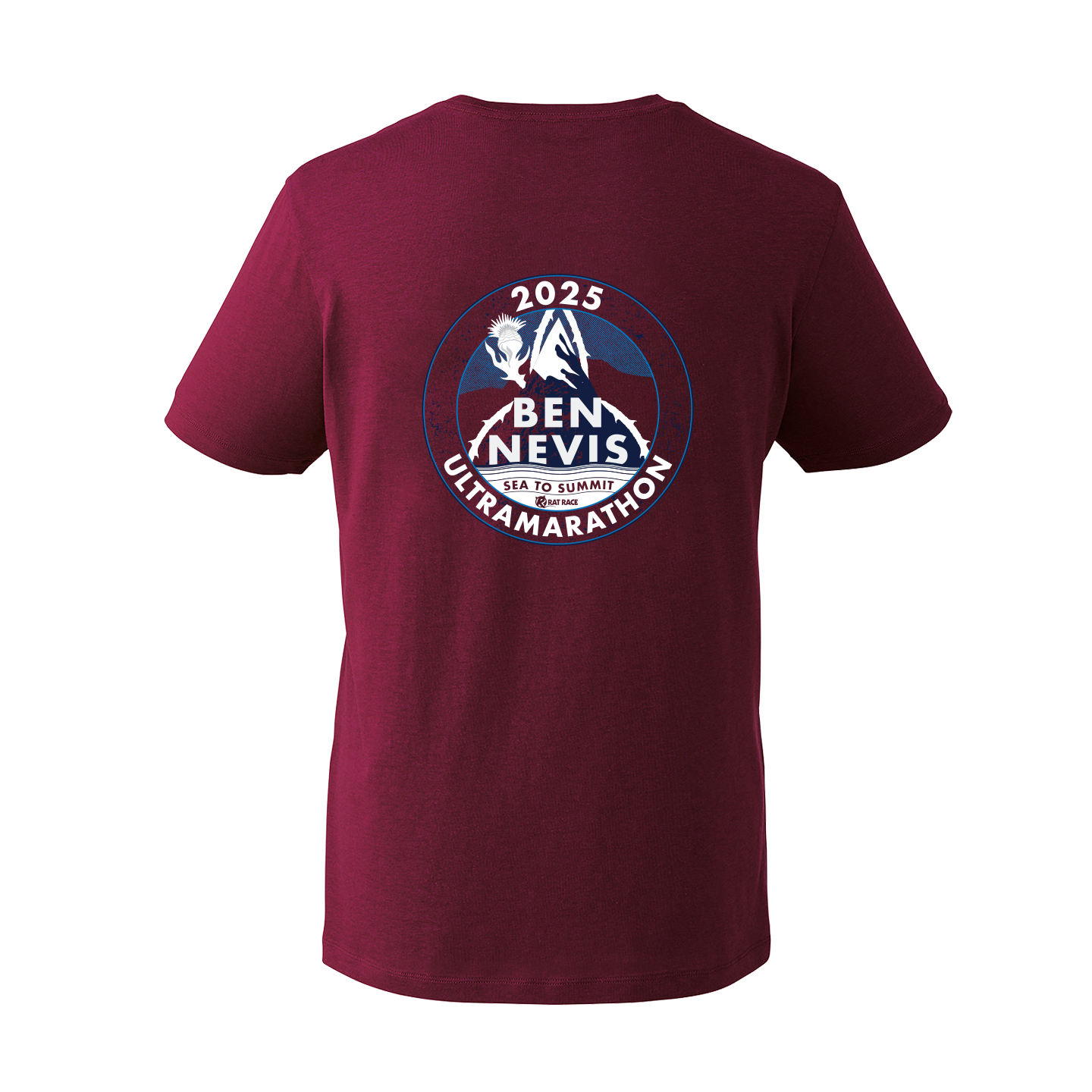 Sea to Summit Ben Nevis 2025 T-shirt - Burgundy