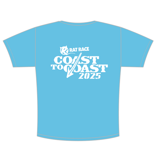 Scotland Coast to Coast Tech T-Shirt - Light Blue