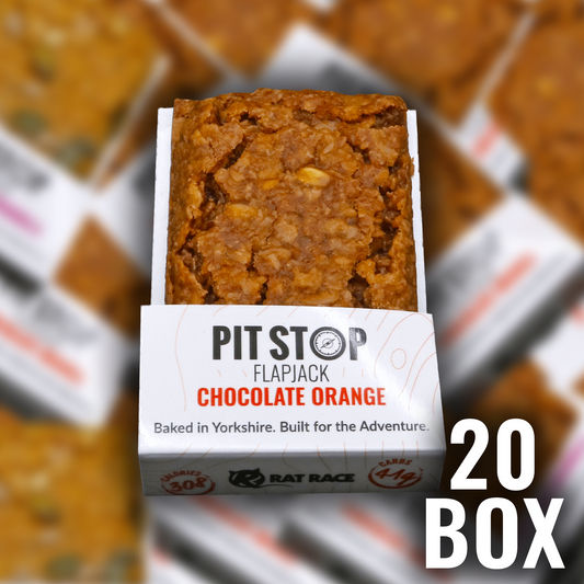 Pit Stop Flapjack - Chocolate Orange - 20 Box