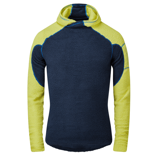 Core+ Hoodie - Navy/Yellow - Rat Race Store