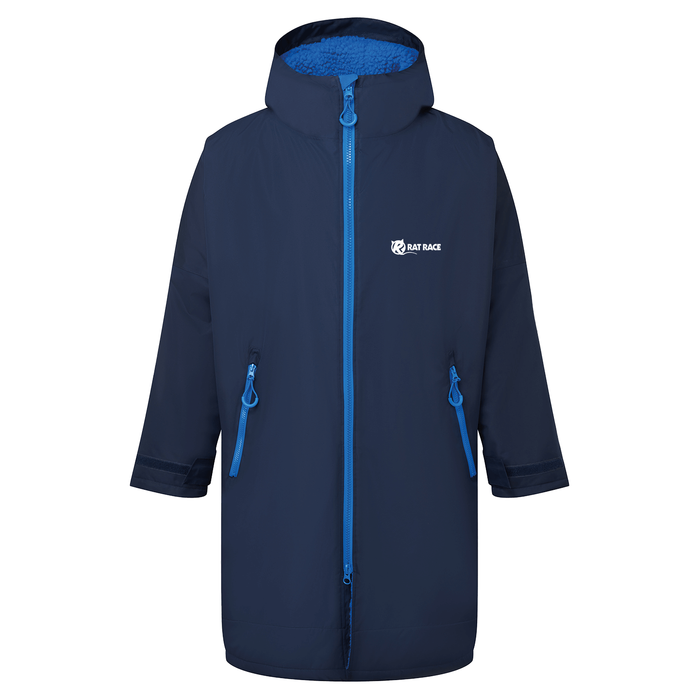 Rat Race All-Seasons Waterproof Changing Robe - Navy/Sapphire - Rat Race Store