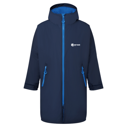 Rat Race All-Seasons Waterproof Changing Robe - Navy/Sapphire - Rat Race Store