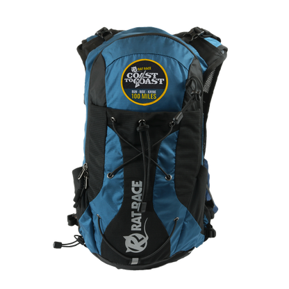 Great Glen 15 - Multi Sport Pack 15L with Scotland Coast to Coast Patch - Dark Blue/Black
