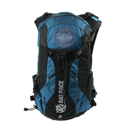 Great Glen 15 - Multi Sport Pack 15L with Iceland Patch - Dark Blue/Black