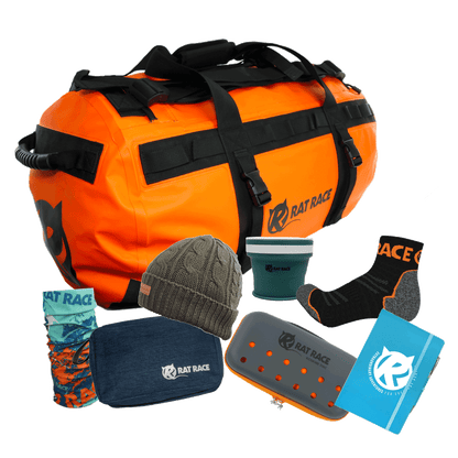 70L Bucket List Adventure Duffel Bag Bundle