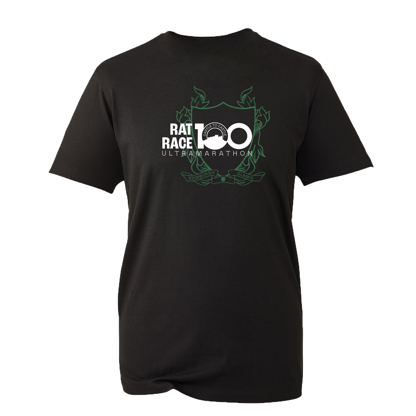 Rat Race 100 - Edinburgh to Glamis Crest T-shirt - Unisex