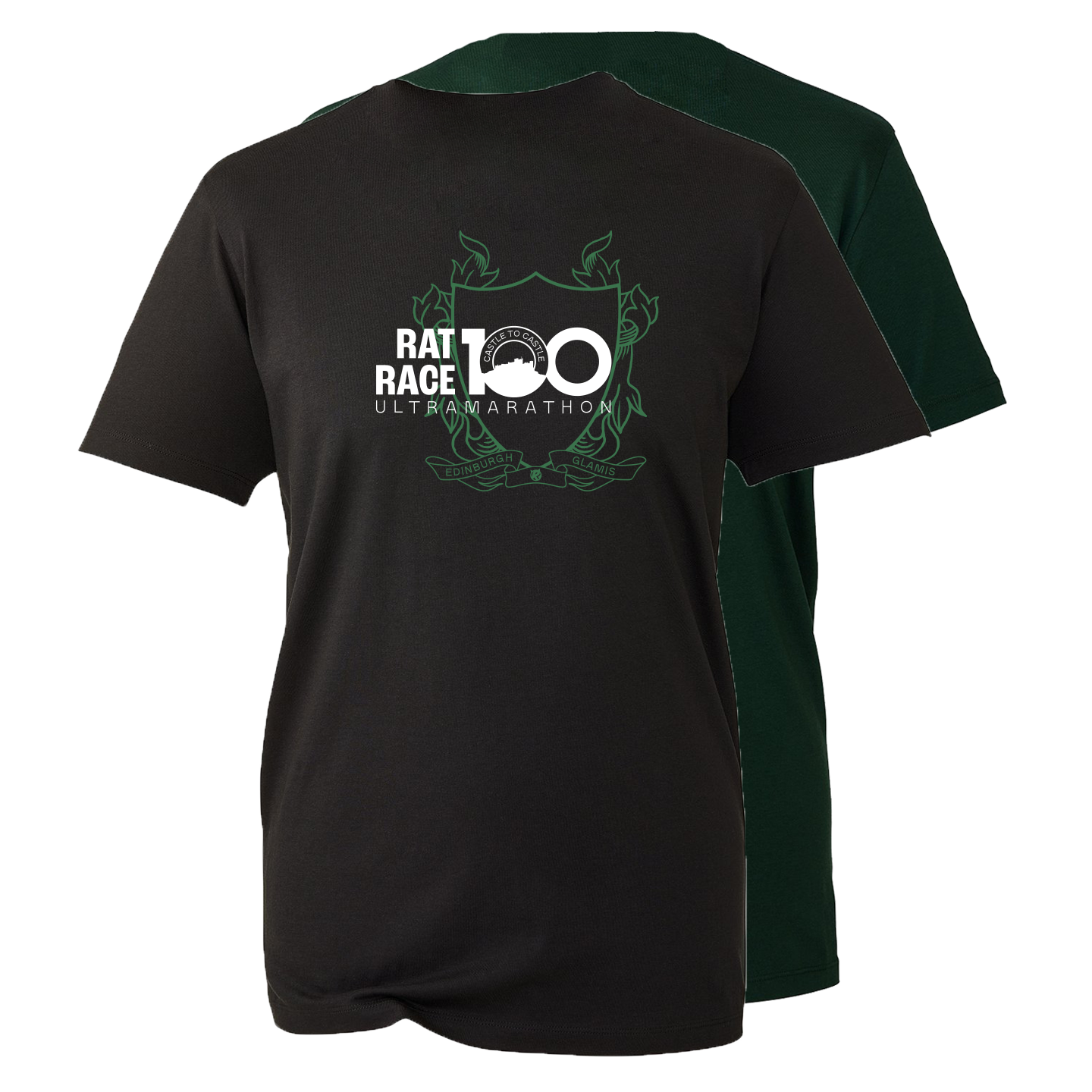 Rat Race 100 - Edinburgh to Glamis Crest T-shirt - Unisex