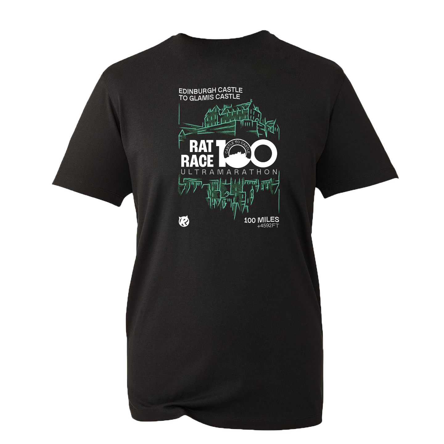 Rat Race 100 - Edinburgh to Glamis Reflection T-shirt - Unisex