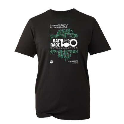 Rat Race 100 - Edinburgh to Glamis Reflection T-shirt - Unisex