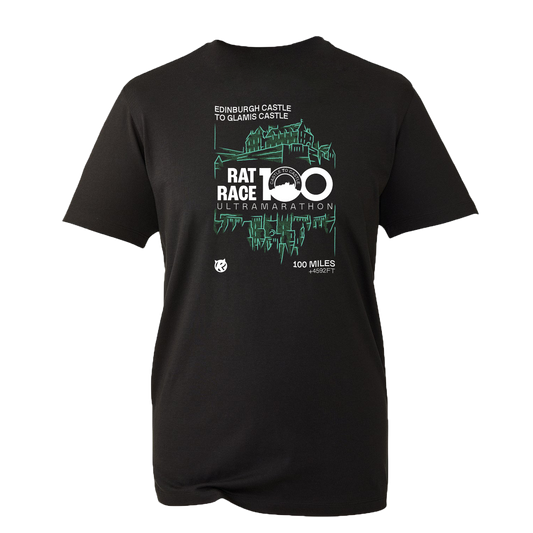 Rat Race 100 - Edinburgh to Glamis Reflection T-shirt - Unisex