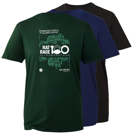 Rat Race 100 - Edinburgh to Glamis Reflection T-shirt - Unisex