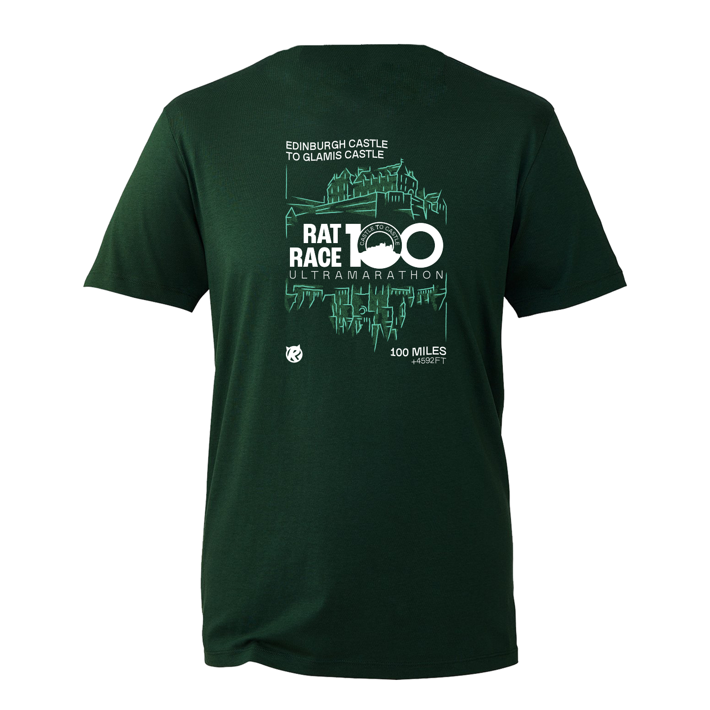 Rat Race 100 - Edinburgh to Glamis Reflection T-shirt - Unisex
