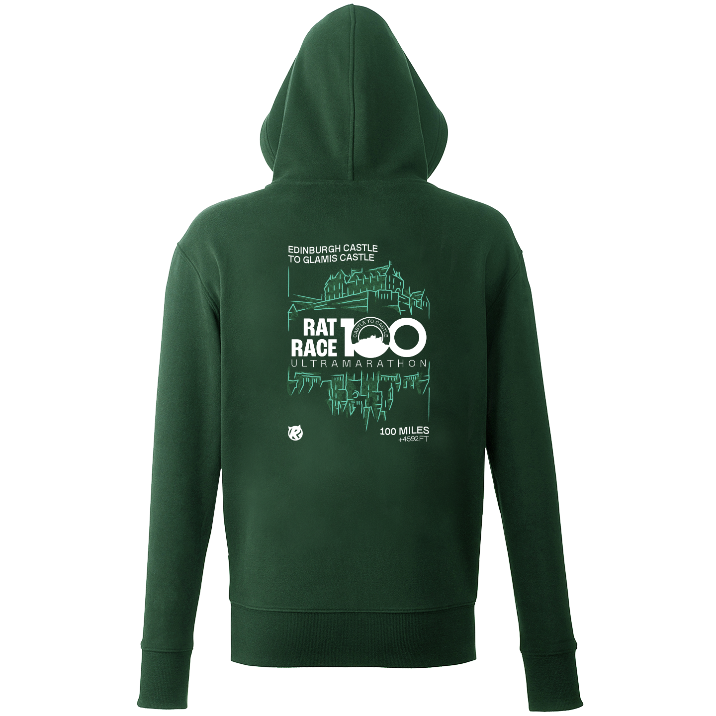 Rat Race 100 - Edinburgh to Glamis Reflection Hoodie - Unisex