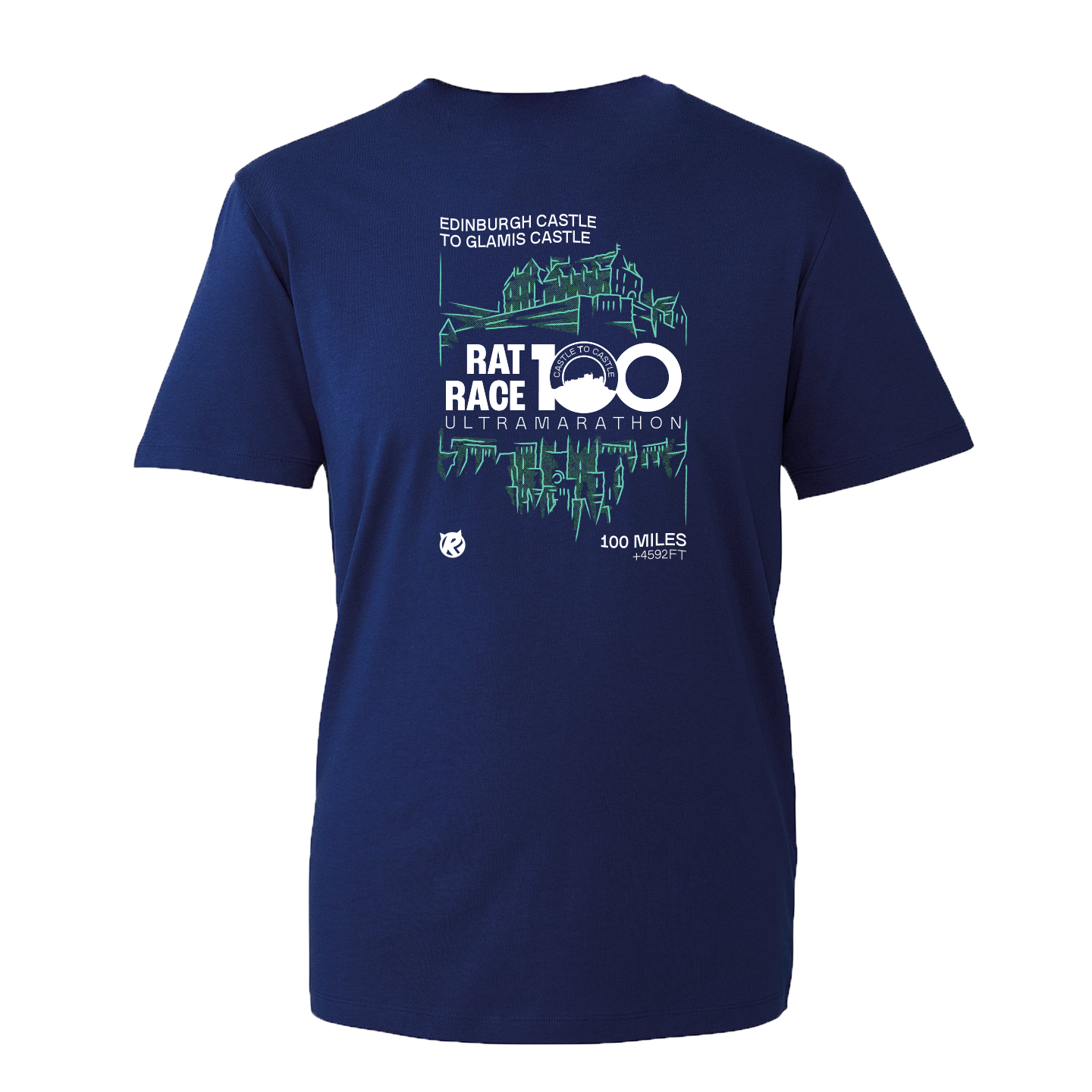 Rat Race 100 - Edinburgh to Glamis Reflection T-shirt - Unisex