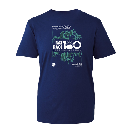 Rat Race 100 - Edinburgh to Glamis Reflection T-shirt - Unisex