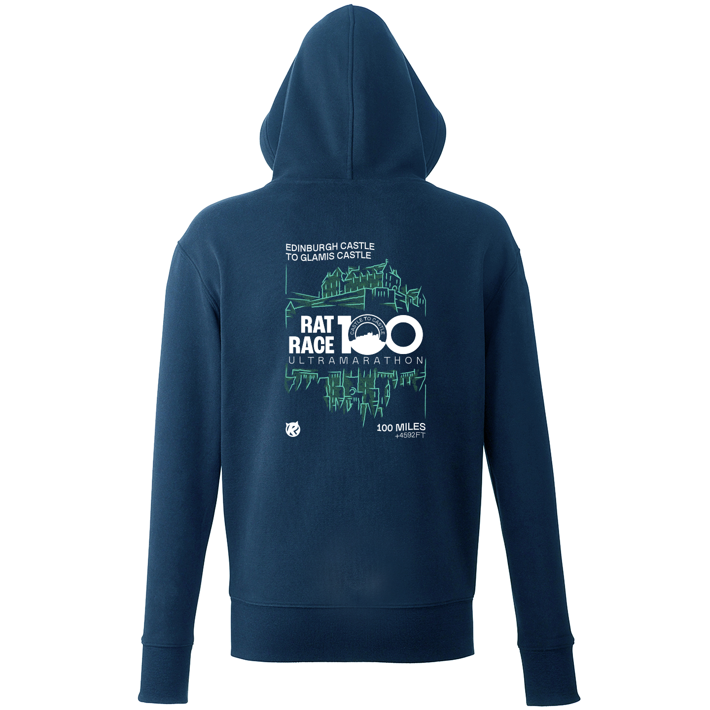 Rat Race 100 - Edinburgh to Glamis Reflection Hoodie - Unisex