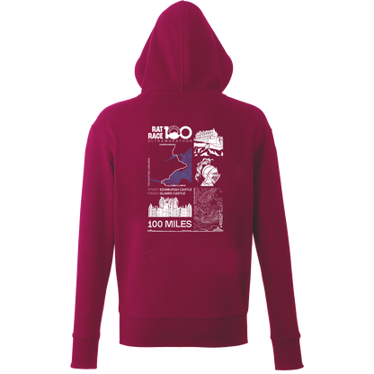 Rat Race 100 - Edinburgh to Glamis Stats Hoodie - Unisex