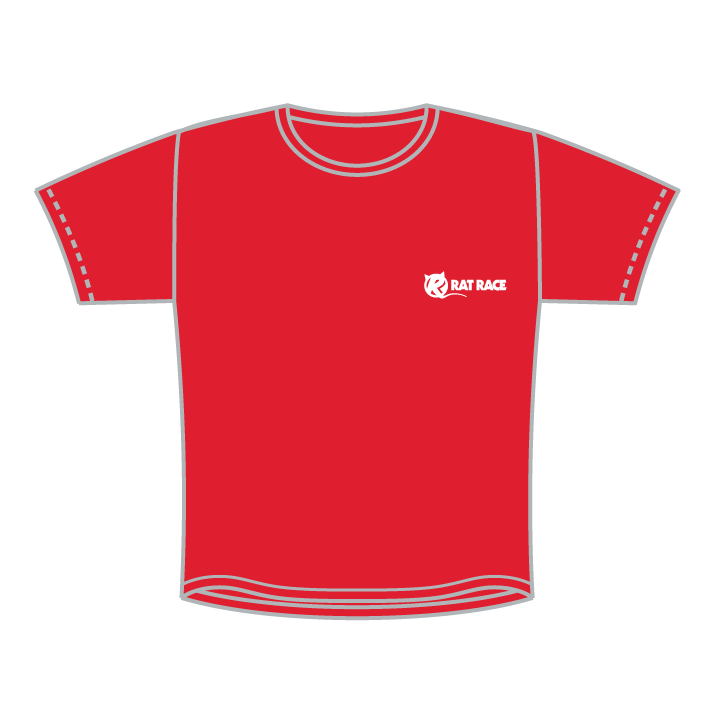 The Wall 2025 Women's Event T-shirt - Red