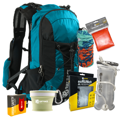 Great Glen 15 - Ultimate Run Bundle - Aqua/Black