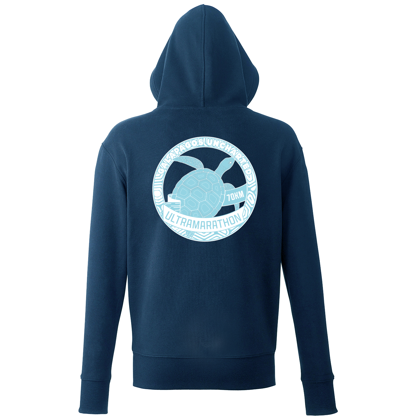 Galapagos Uncharted Organic Hoodie - Navy