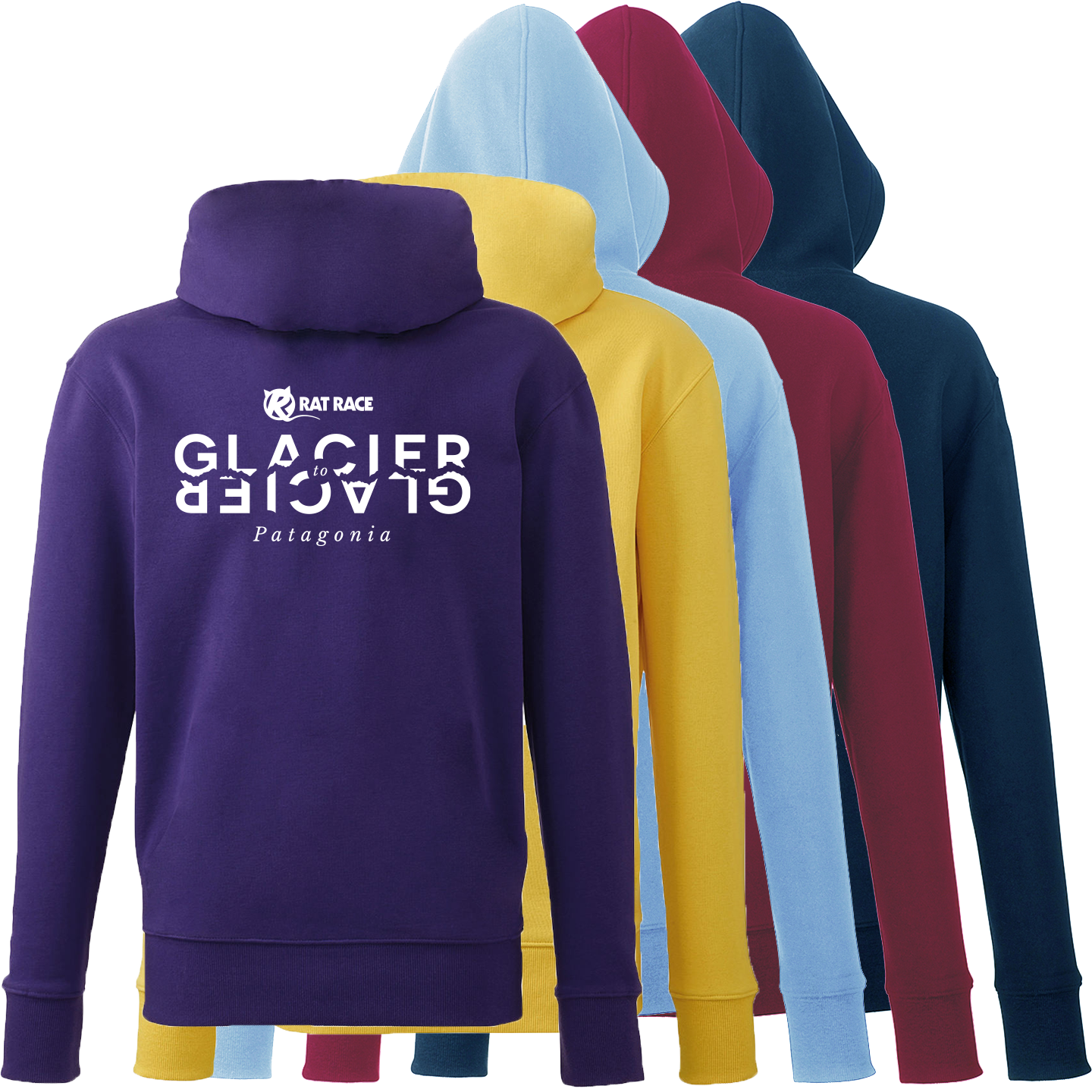 Glacier to Glacier Patagonia Unisex Hoodie