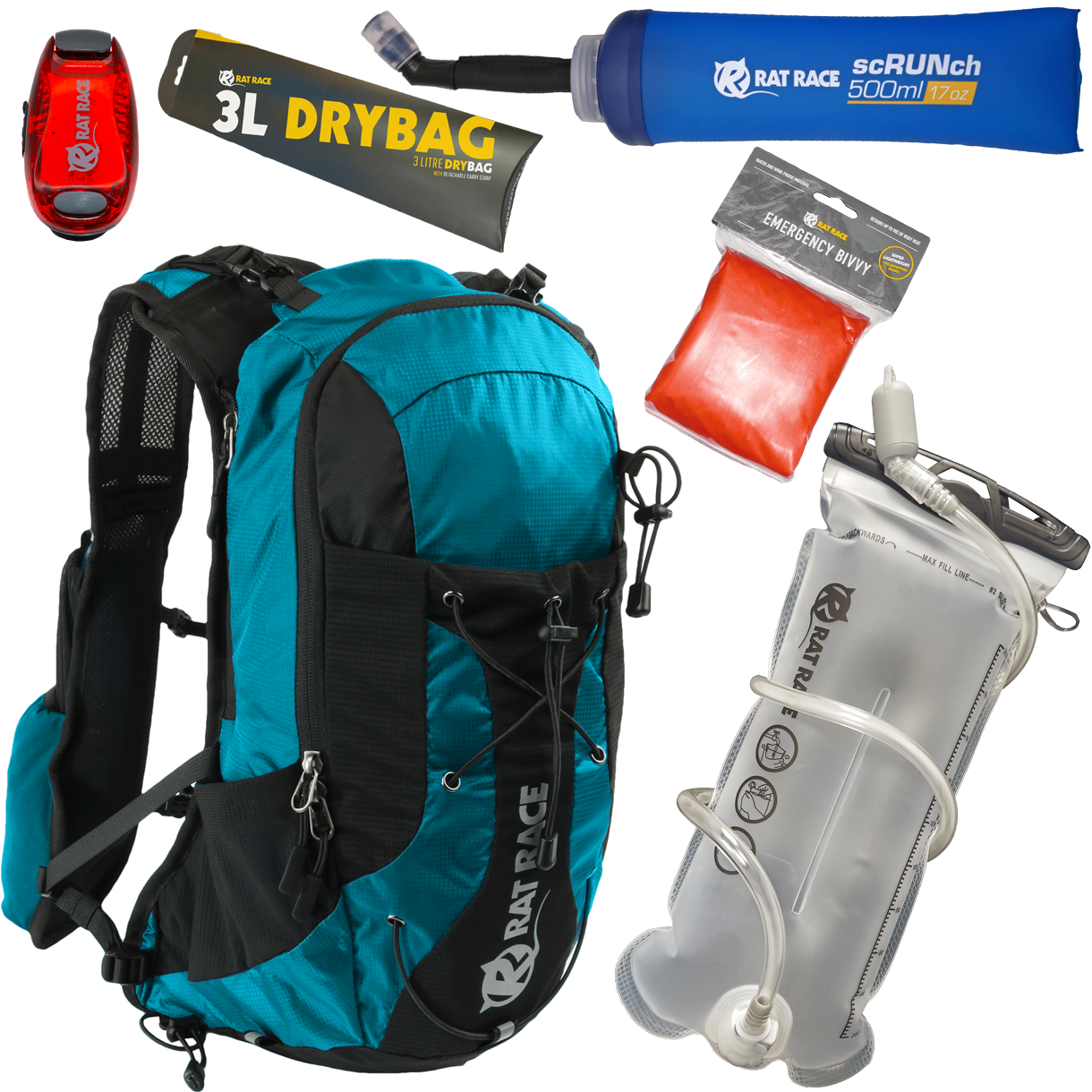 Great Glen Summer Bundle Aqua/Black