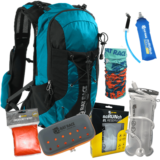 Great Glen 15 - Ultimate Run Bundle - Aqua/Back