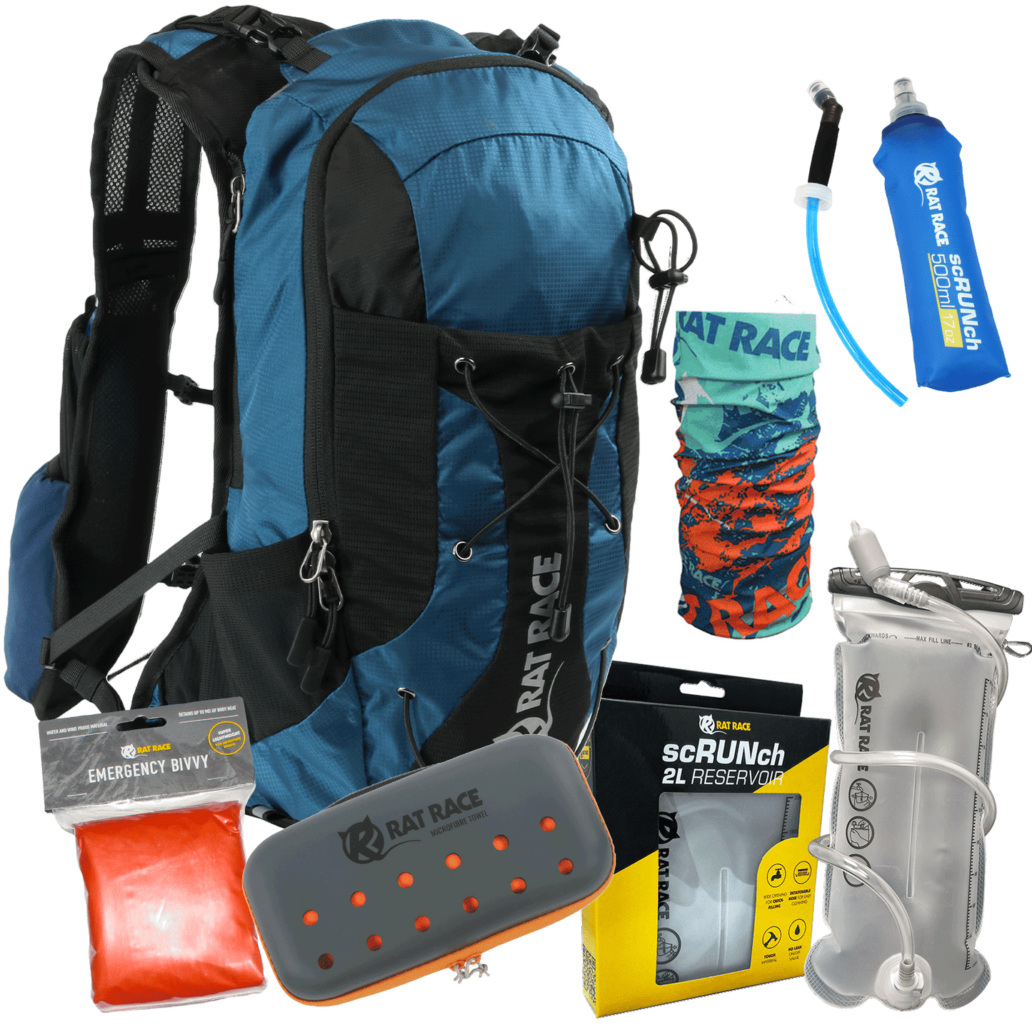 Great Glen 15 - Ultimate Run Bundle - Dark Blue/Back