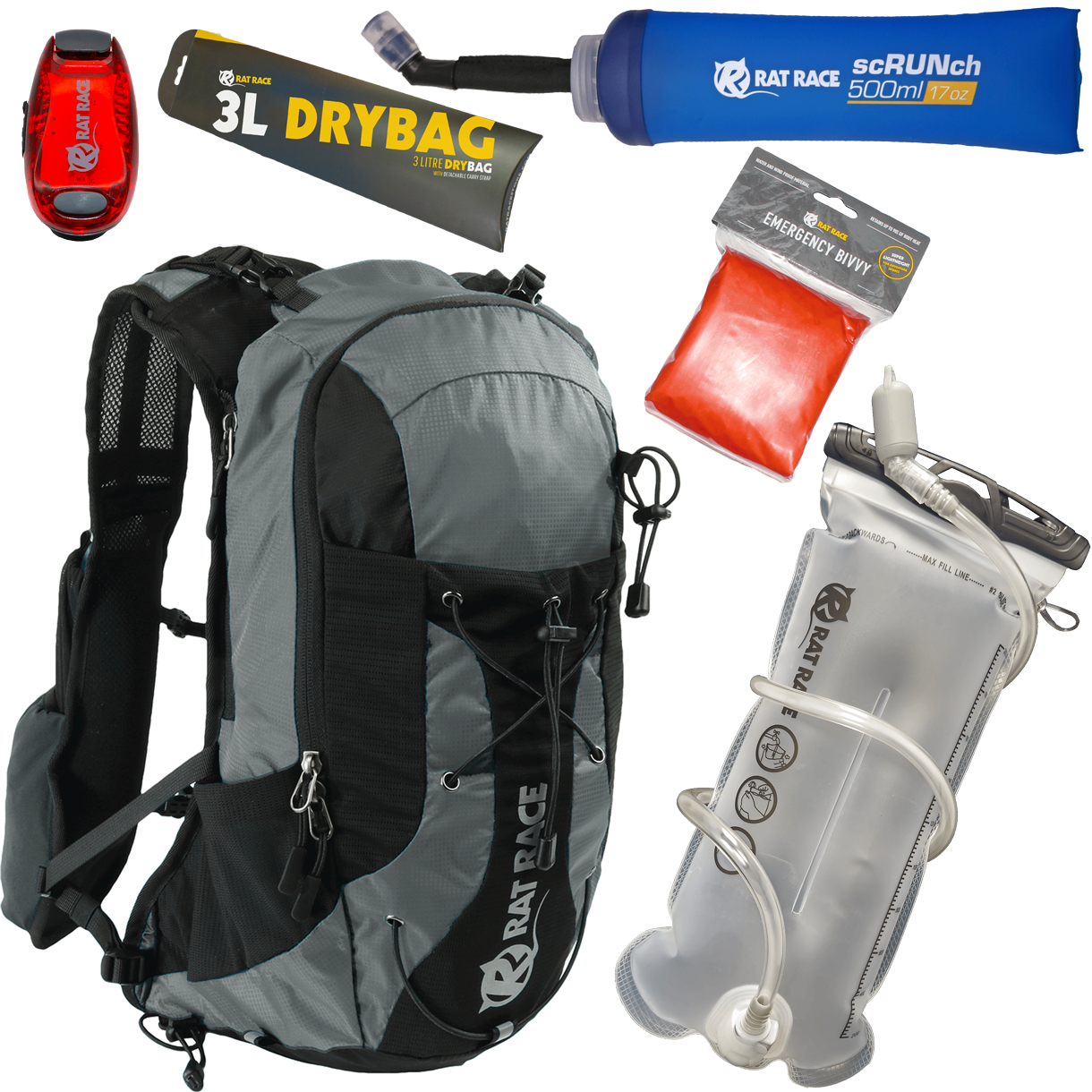 Great Glen Summer Bundle Grey/Black