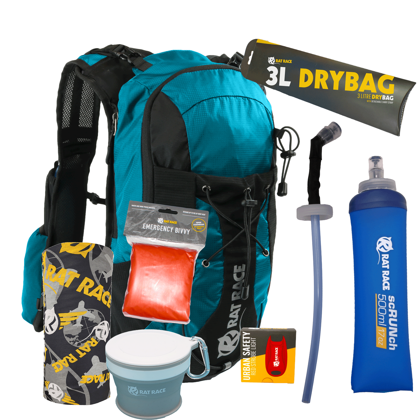 Great Glen Multi Sport Bundle - Aqua/Black