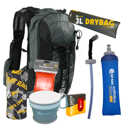 Great Glen Multi Sport Bundle - Grey/Black