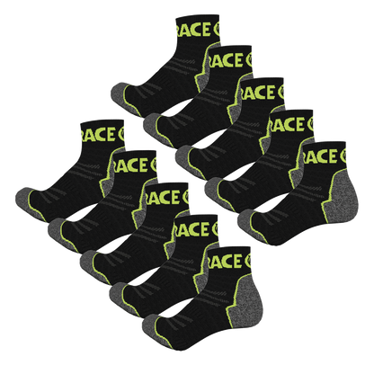 Black Friday - Merino Sock 10 Pack - Acid Green