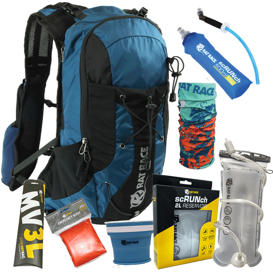 Great Glen 15 - Ultimate Run Bundle - Dark Blue/Back