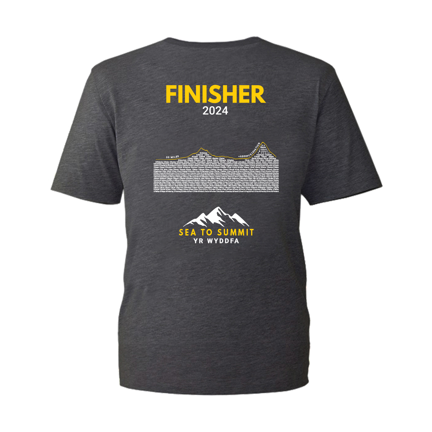 Sea to Summit - Yr Wyddfa Finisher T-shirt - PRE-ORDER